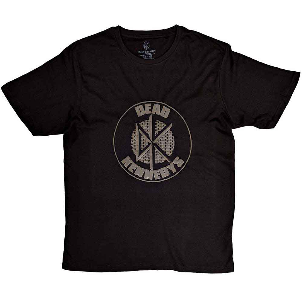 Dead Kennedys Unisex T-Shirt: Circle Logo (Black) (Hi-Build)