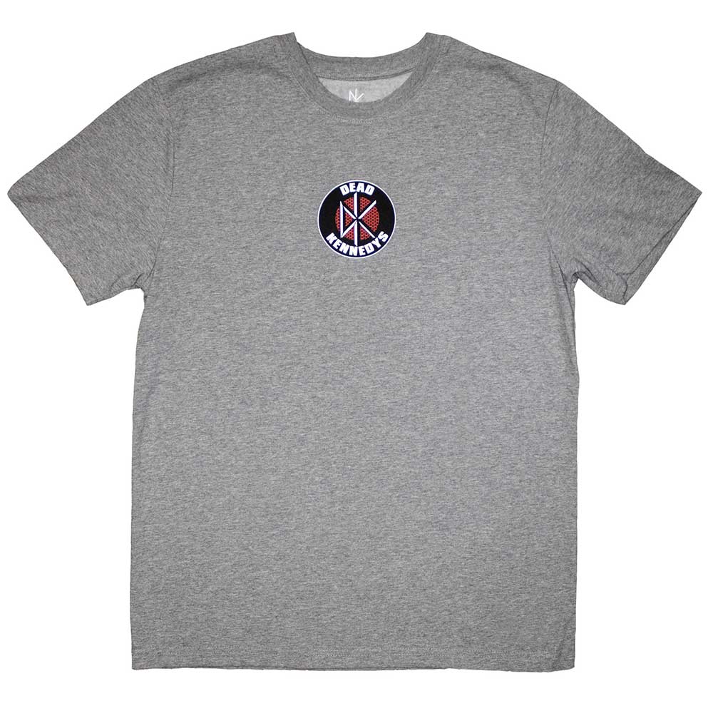 Dead Kennedys Unisex T-Shirt: Mini Circle Logo (Grey)