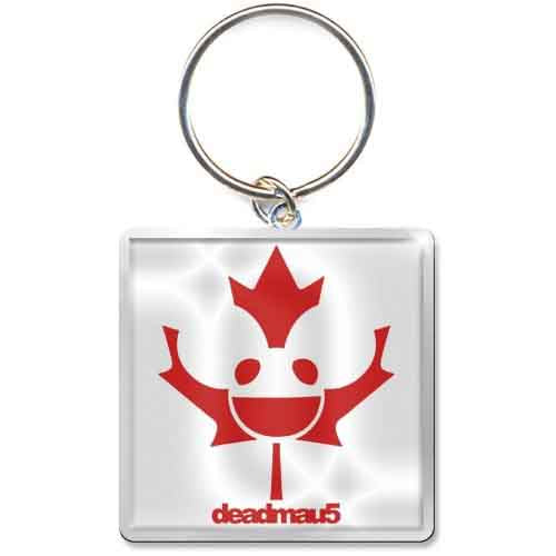 Deadmau5 Keychain: Maple Mau5 (Photo Print)