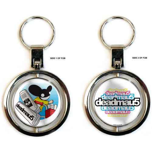 Deadmau5 Keychain Spinner: Papermou5