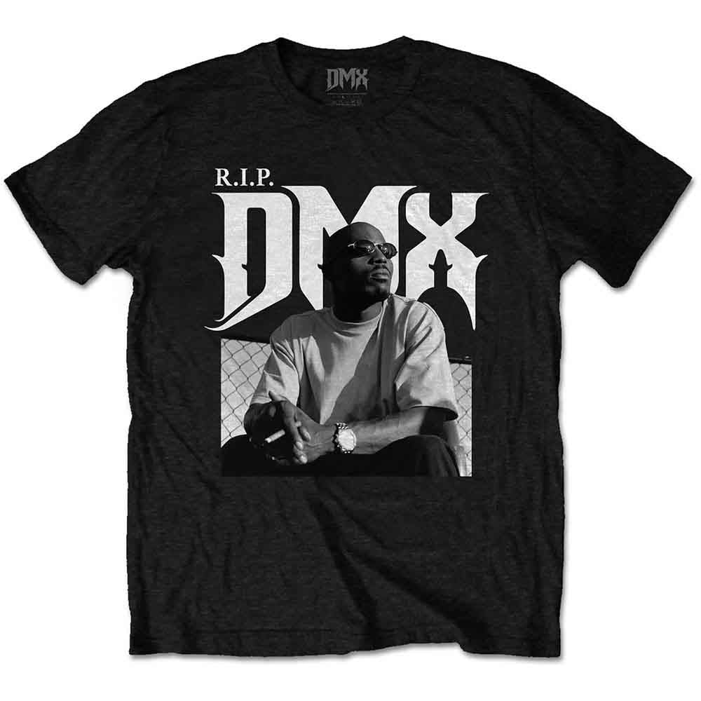 DMX Unisex T-Shirt: R.I.P. (Black)