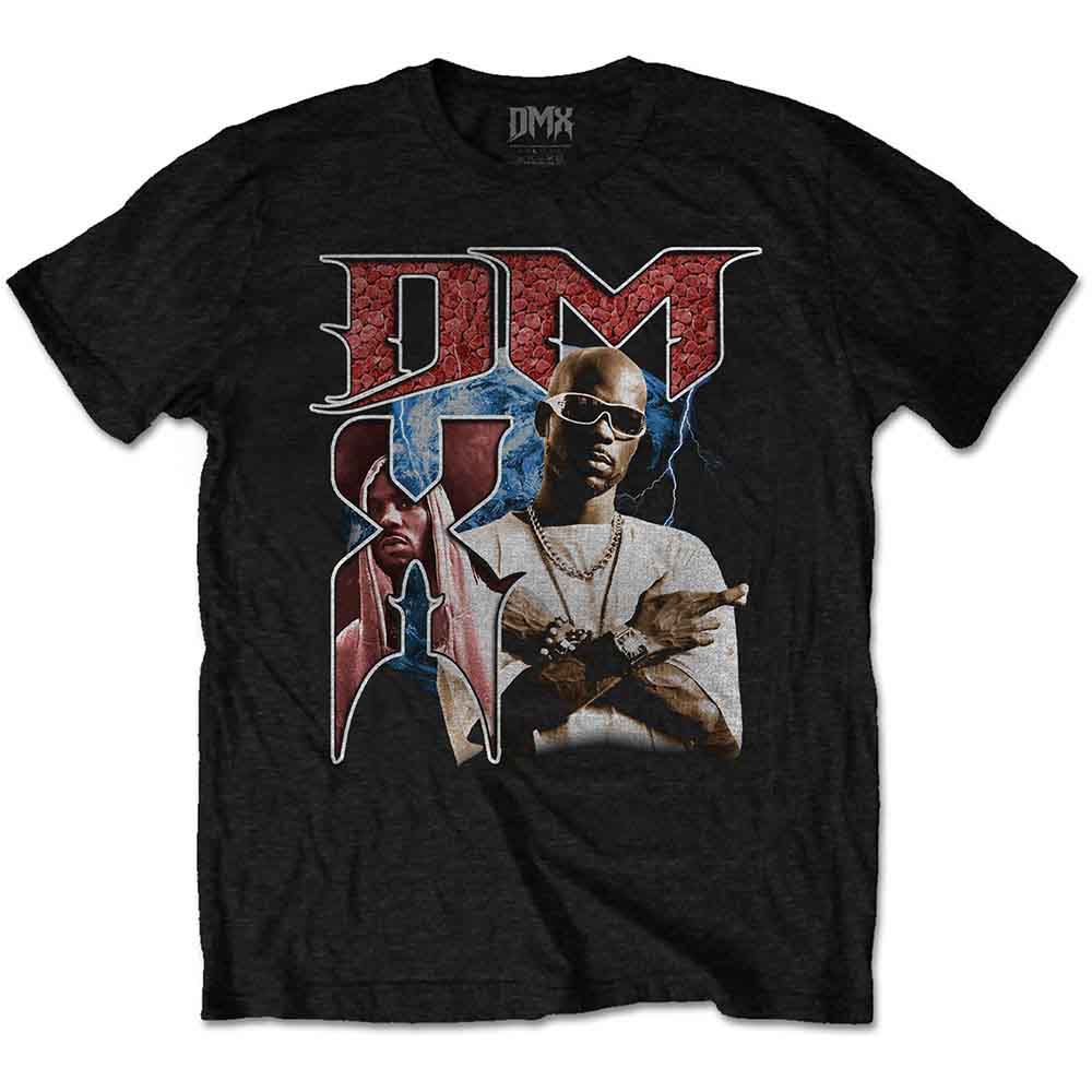 DMX Unisex T-Shirt: Bootleg Red (Black)