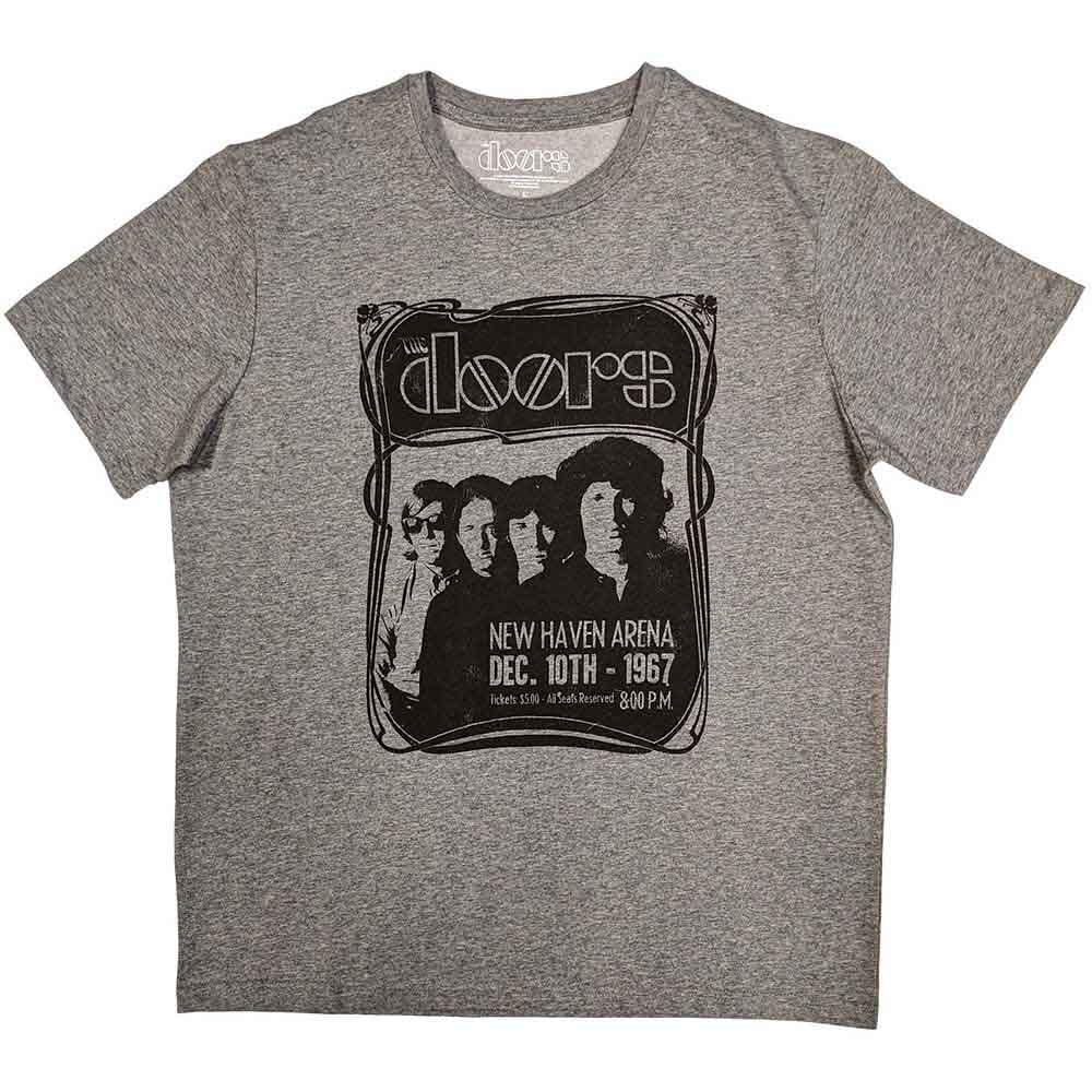 The Doors Unisex T-Shirt: New Haven Frame (Grey)