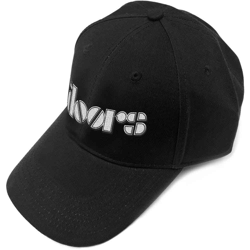 The Doors Unisex Baseball Cap: Logo (Black)