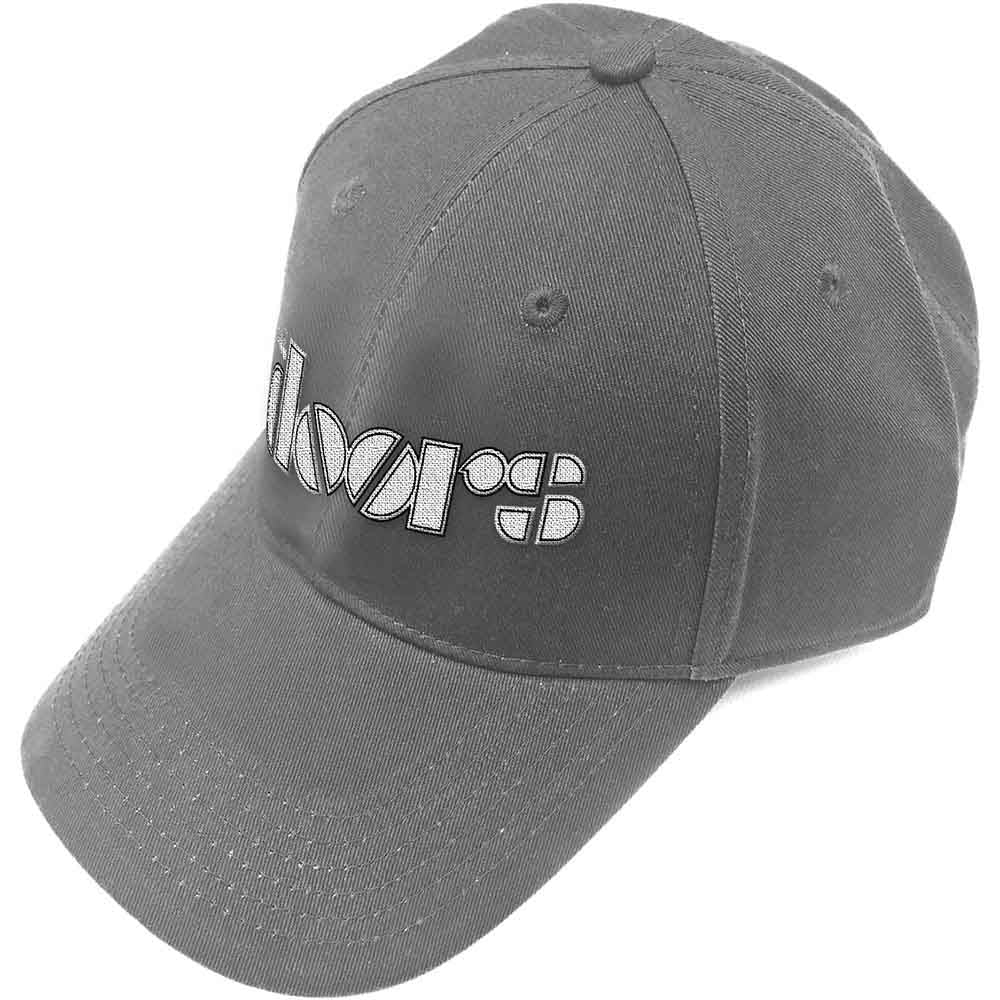 The Doors Unisex Baseball Cap: Logo (Grey)