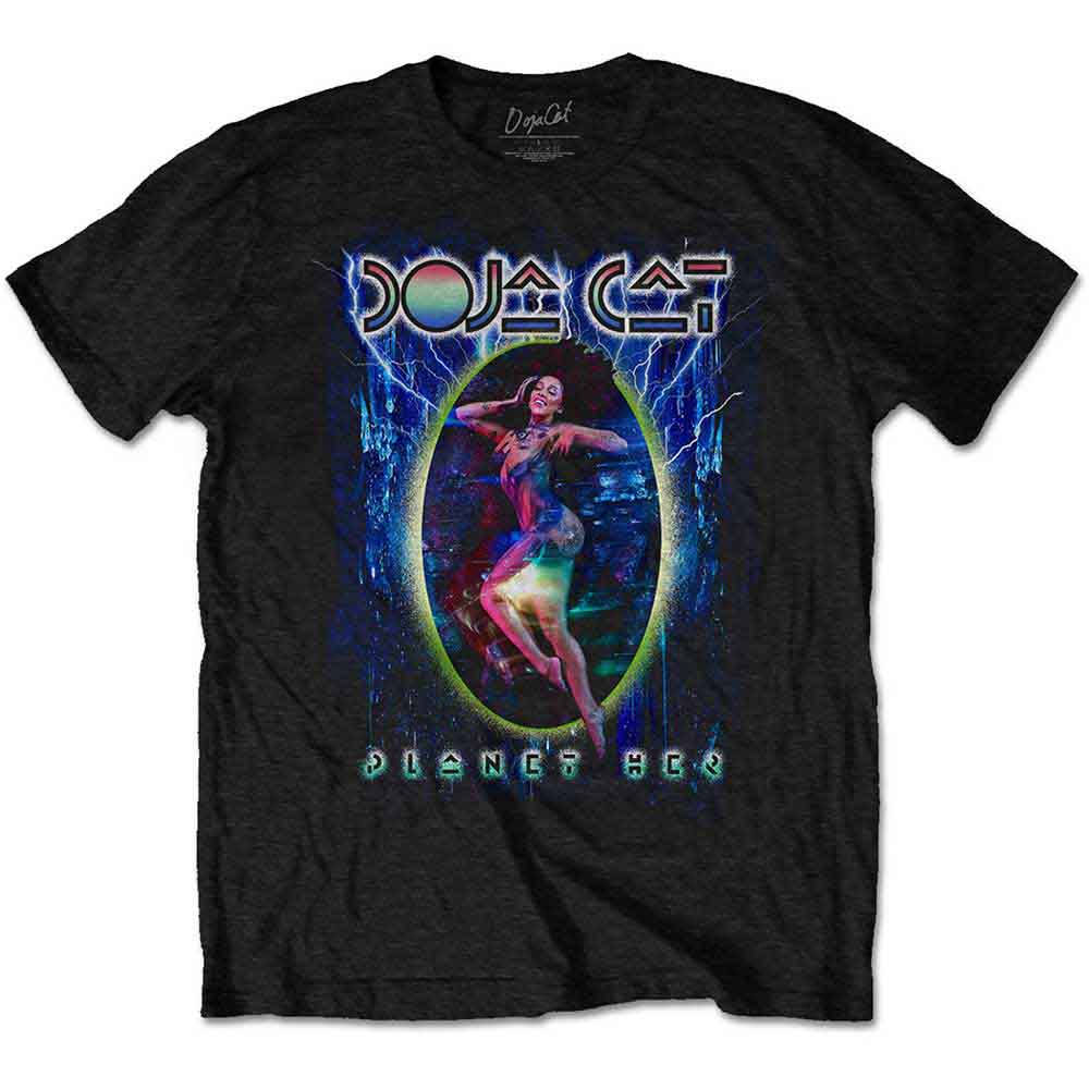Doja Cat Unisex T-Shirt: Planet Her (Black)