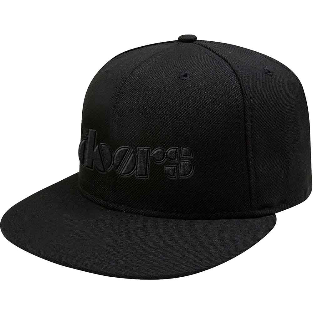 The Doors Unisex Snapback Cap: Logo (Black)