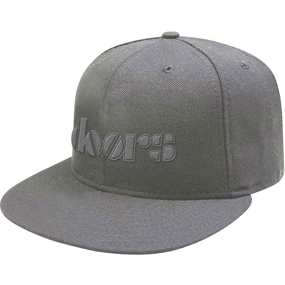 The Doors Unisex Snapback Cap: Logo (Silver Grey)