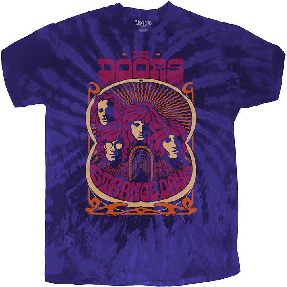 The Doors Kids T-Shirt: Strange Days (Blue) (Wash Collection)