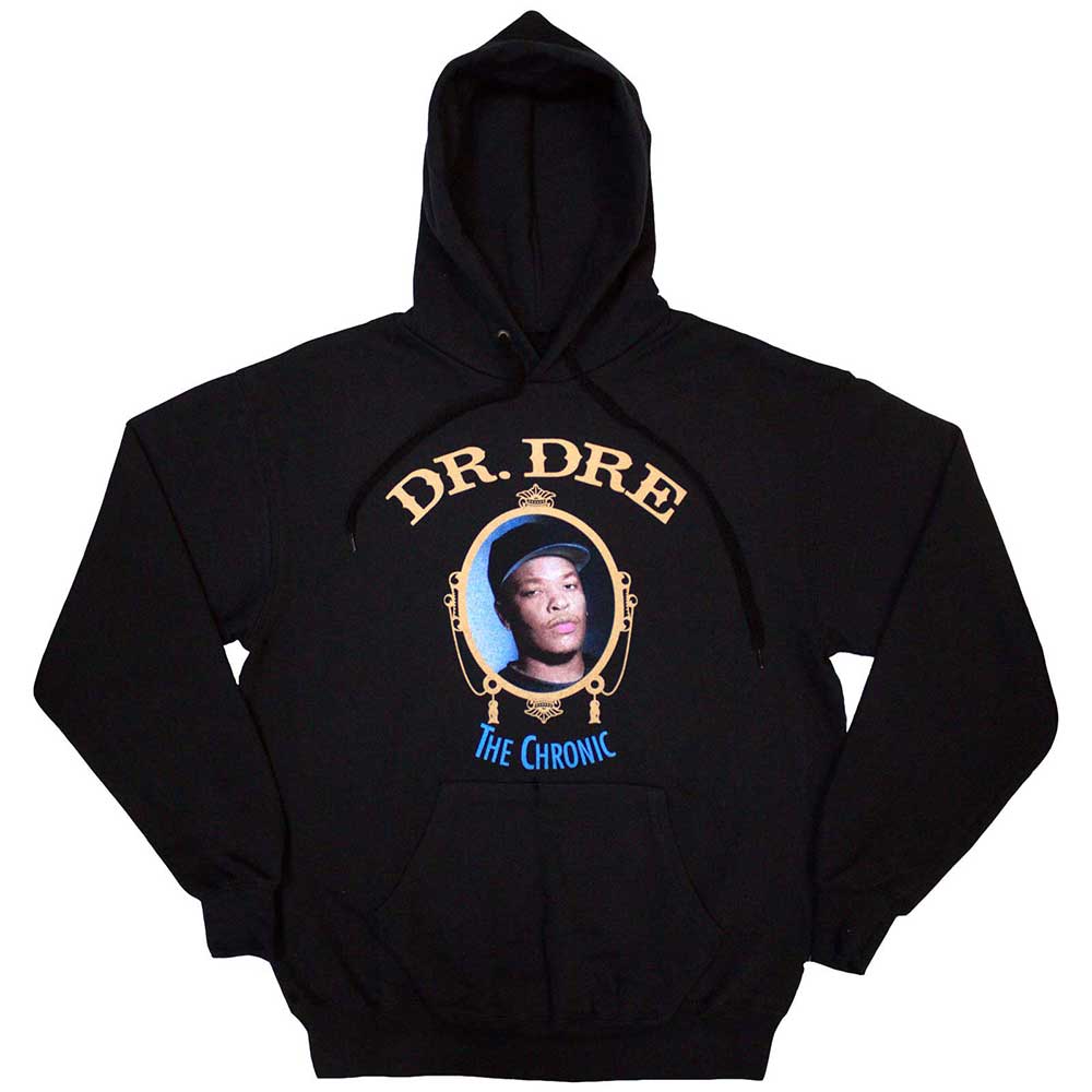 Dr. Dre Unisex Pullover Hoodie: The Chronic (Black)