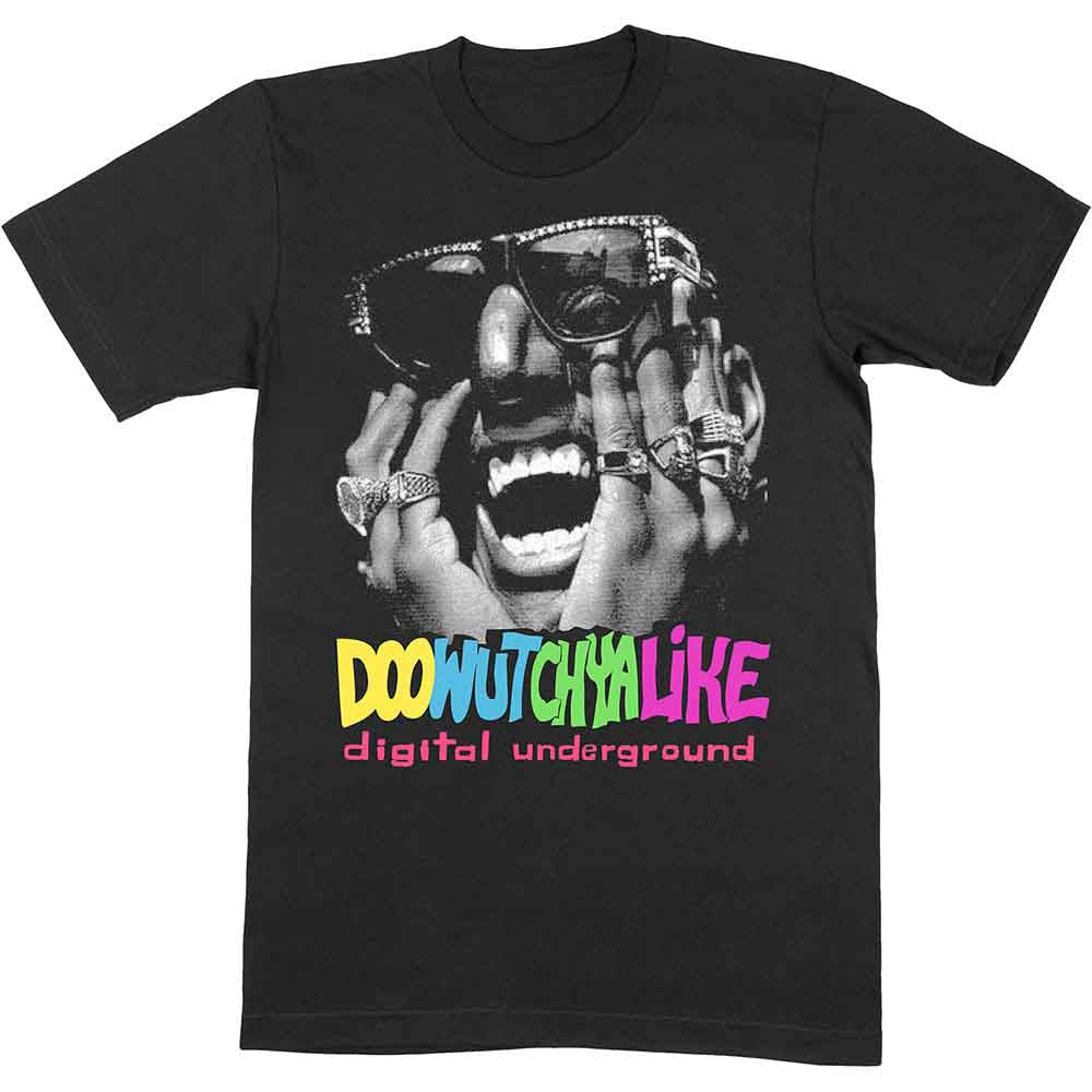 Digital Underground Unisex T-Shirt: Doowutchyalike (Black)