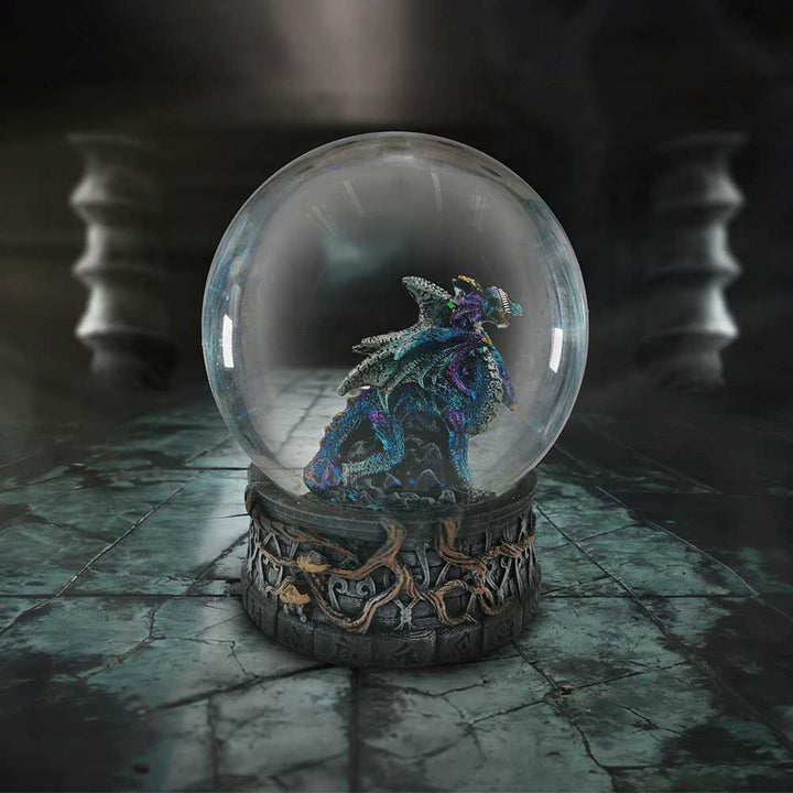 Dragon Storm Snow Globe