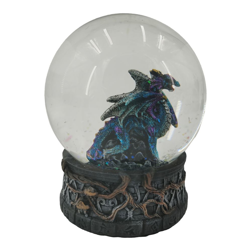 Dragon Storm Snow Globe