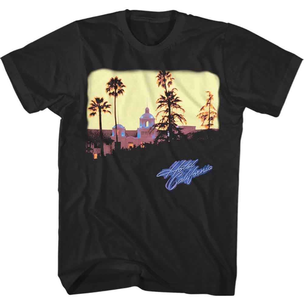 Eagles Unisex T-Shirt: Hotel California (Black)