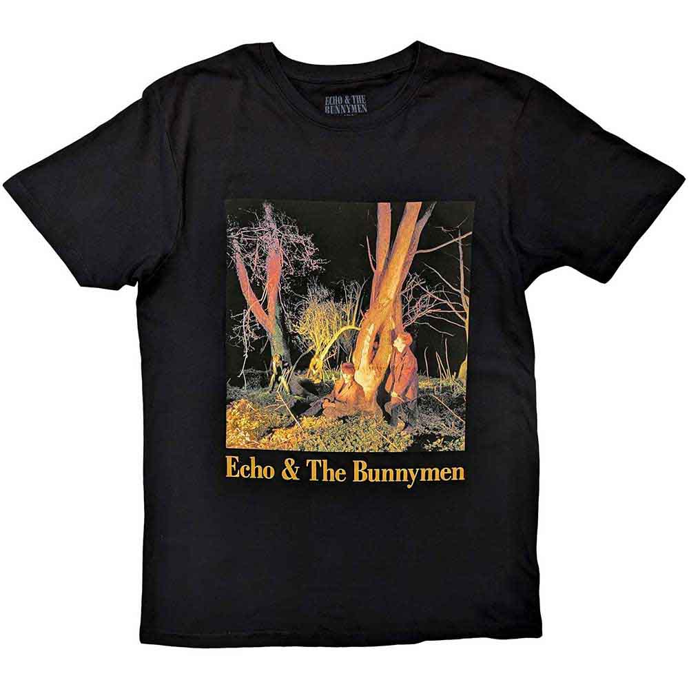 Echo & The Bunnymen Unisex T-Shirt: Crocodiles (Black)