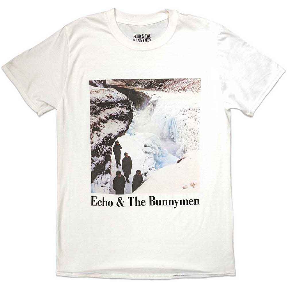 Echo & The Bunnymen Unisex T-Shirt: Porcupine (White)