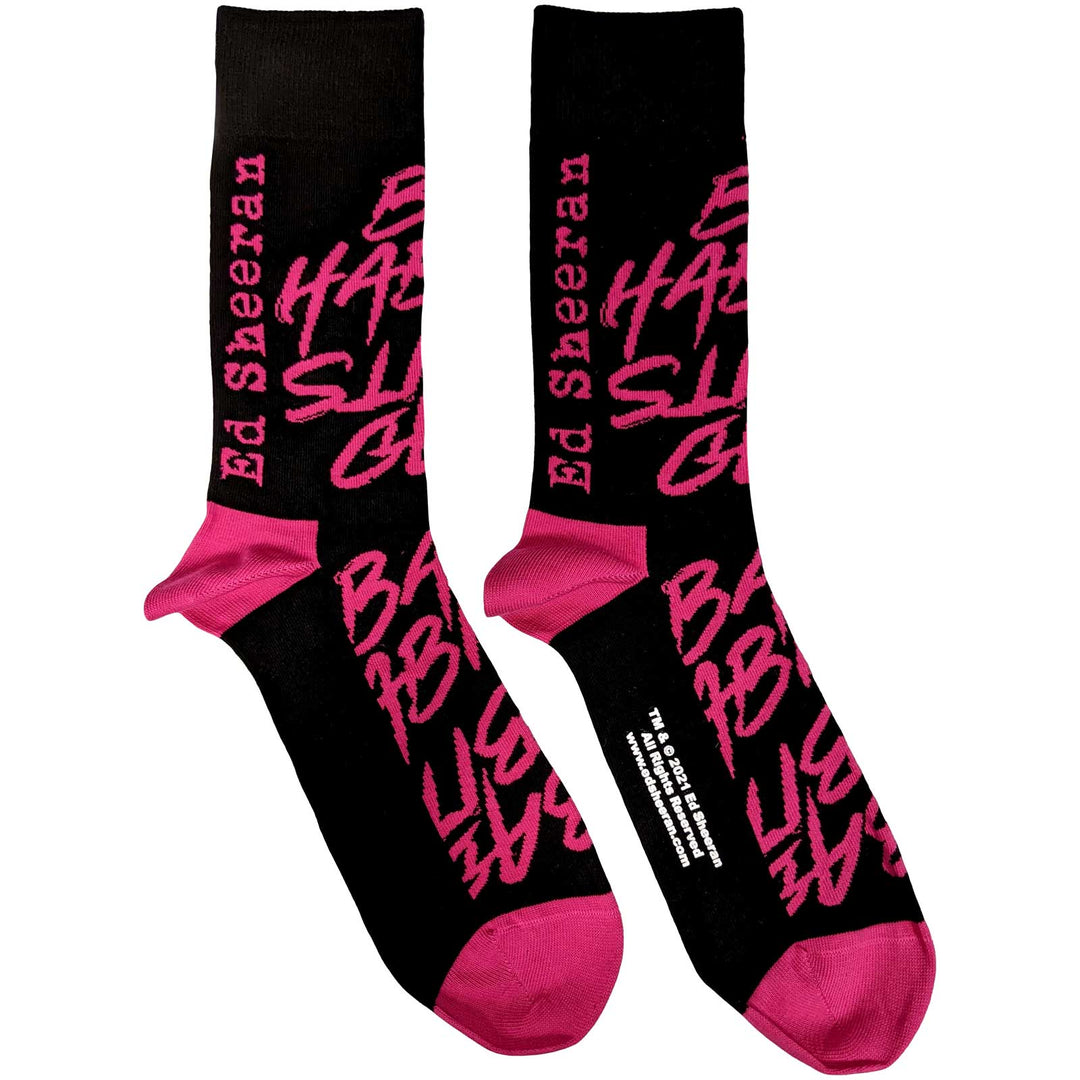 Bad Habits Unisex Ankle Socks (UK Size 7 - 11) | Ed Sheeran