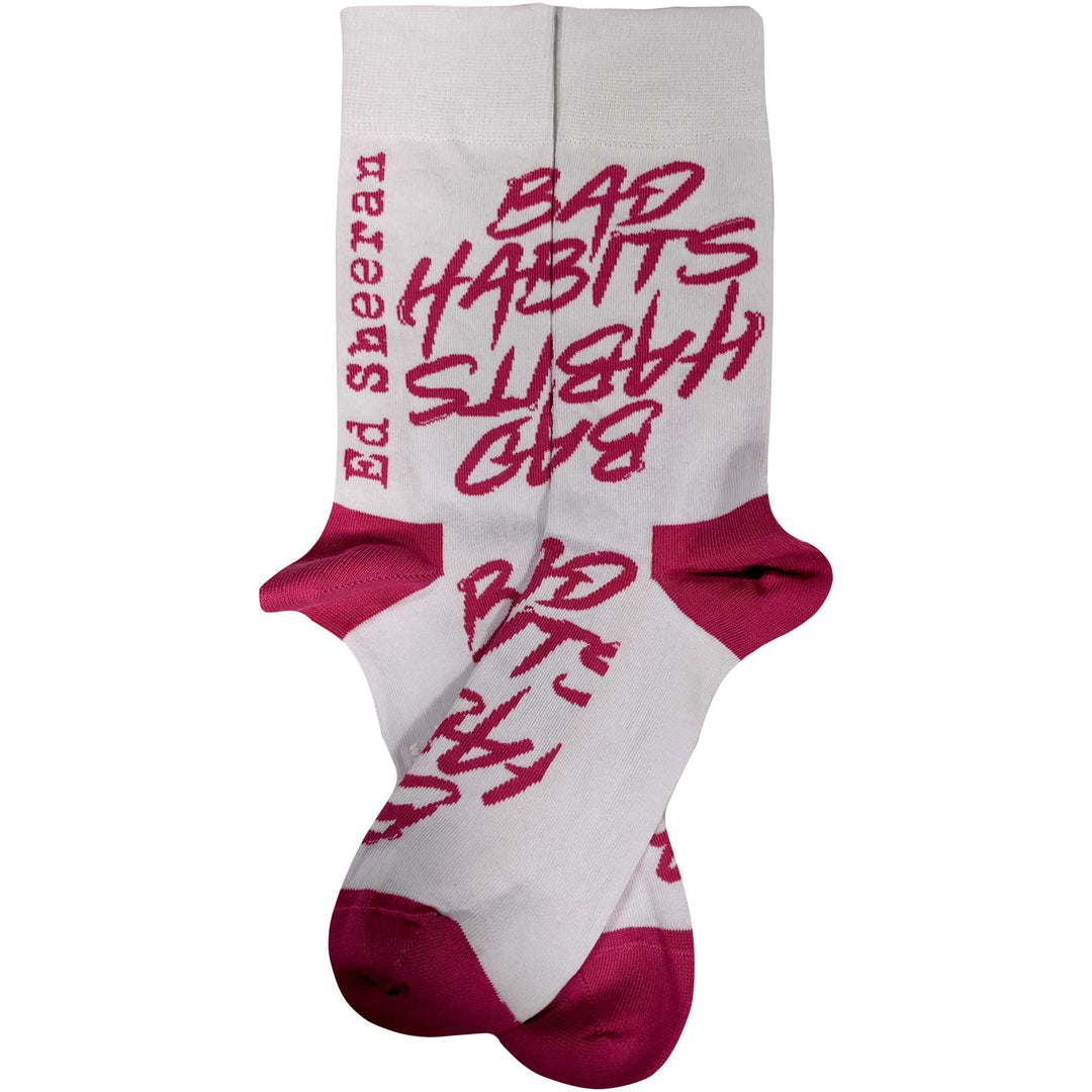 Bad Habits Unisex Ankle Socks (UK Size 7 - 11) | Ed Sheeran