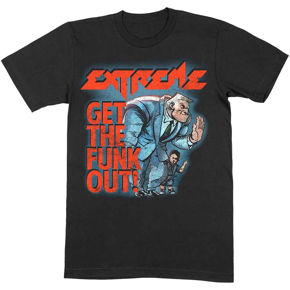 Extreme Unisex T-Shirt: Get the Funk Out Bouncer (Black)