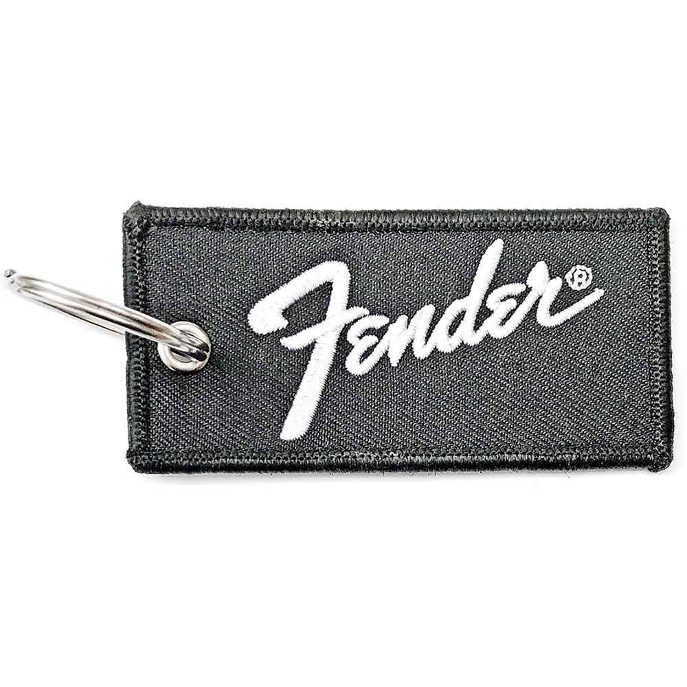 Fender Patch Keychain: Logo (Double Sided)