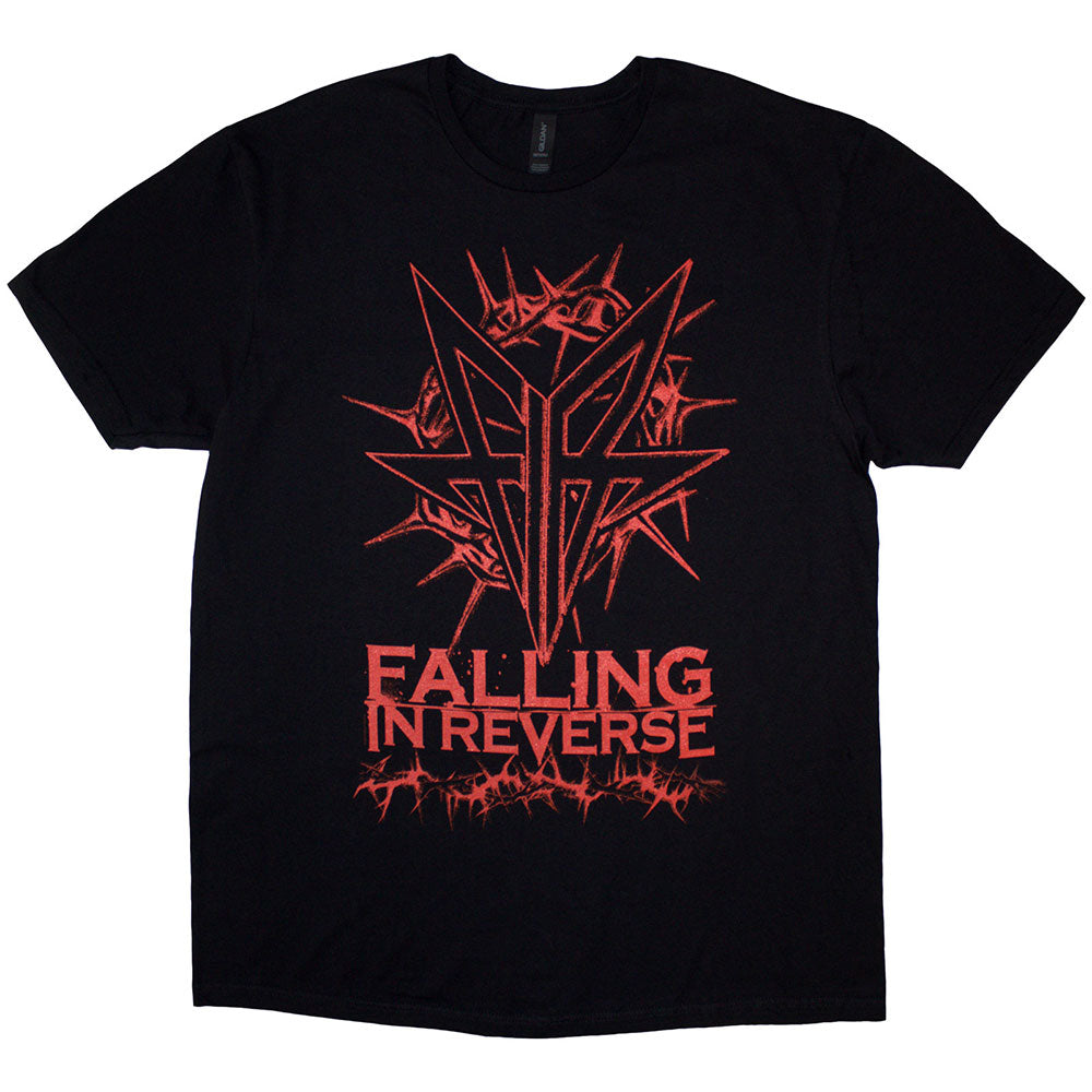 Falling In Reverse Unisex T-Shirt: Thorns (Black)