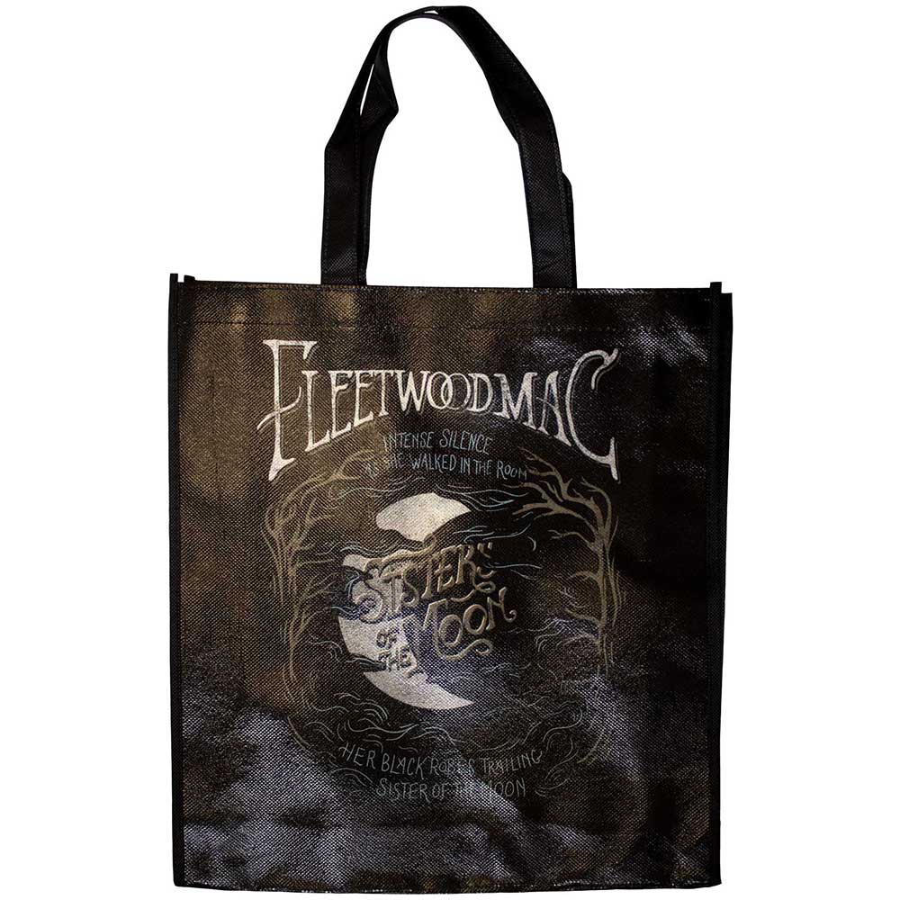 Fleetwood Mac Eco Shopper: Sisters Of The Moon (Black) (Back Print)
