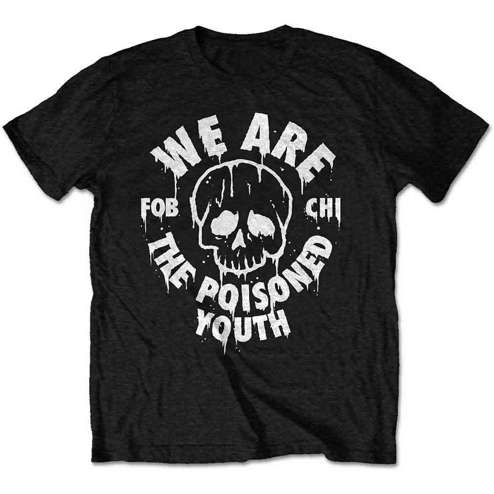 Fall Out Boy Unisex T-Shirt: Poisoned Youth (Black)