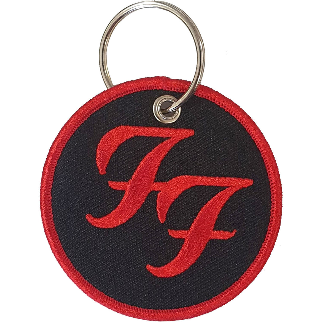 Circle Logo (Double Sided Patch) Keychain | Foo Fighters