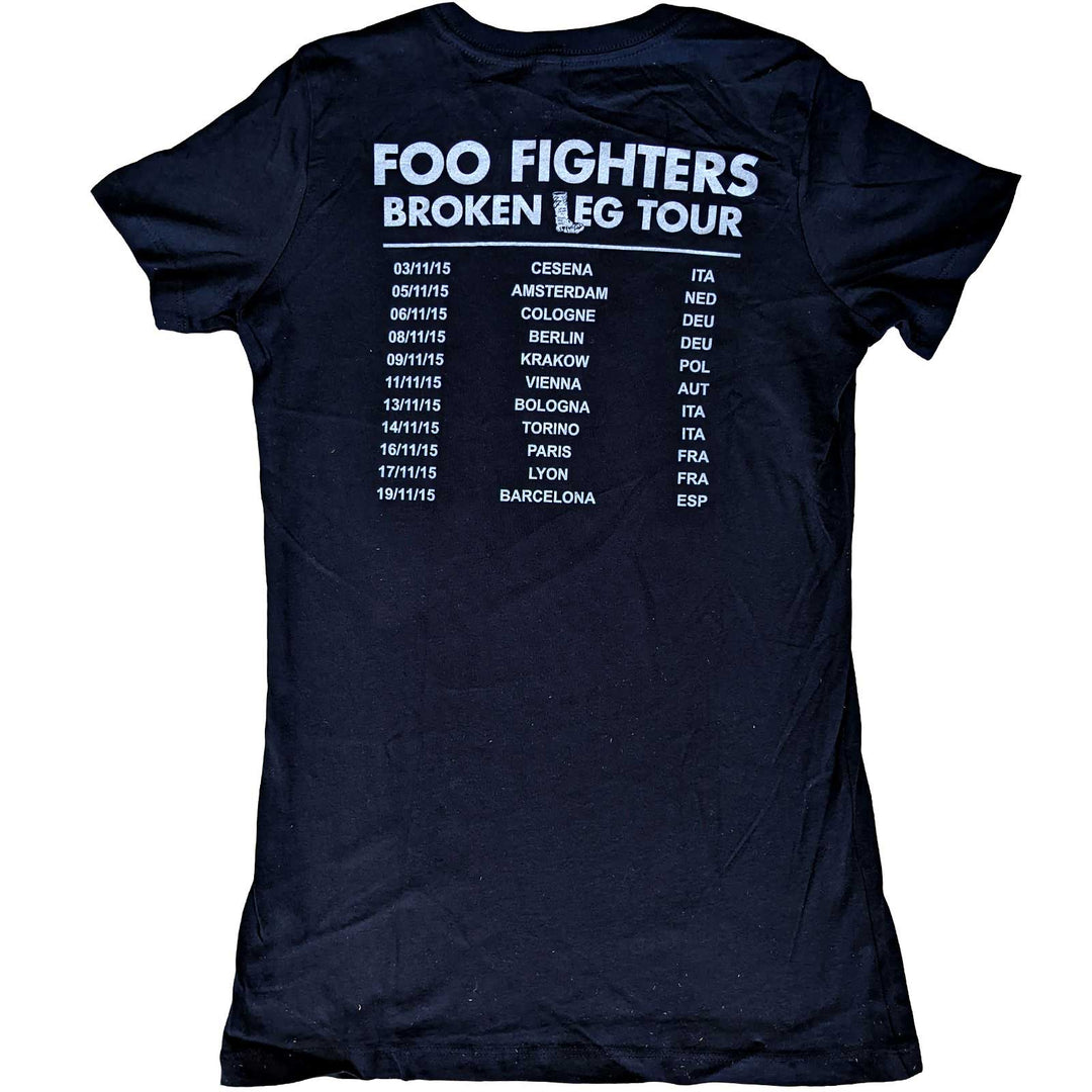 Break A Leg (Back Print) (Ex-Tour) Ladies T-Shirt | Foo Fighters