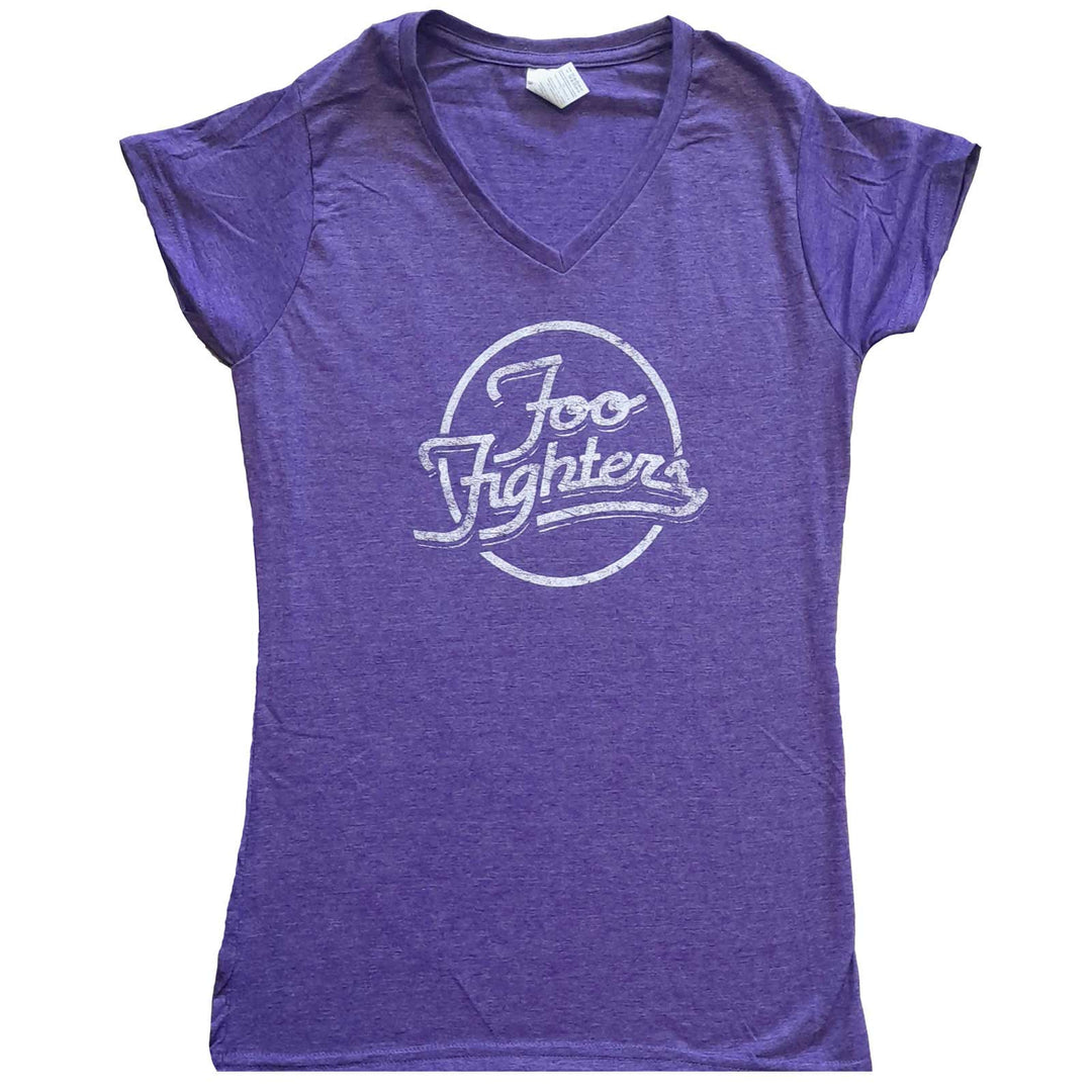Text Logo (Ex-Tour) Ladies T-Shirt | Foo Fighters