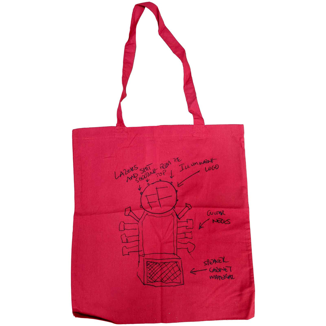 Hand-Drawn (Ex-Tour) Tote Bag | Foo Fighters