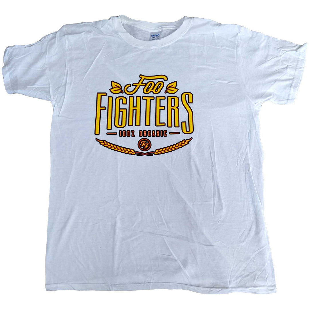 100% Organic (Ex-Tour) Unisex T-Shirt | Foo Fighters
