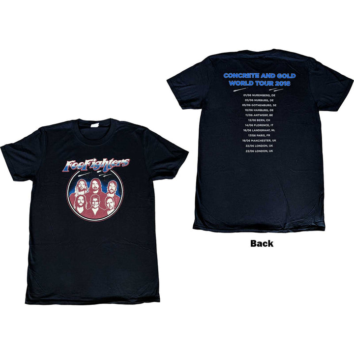 Classic Photo (Back Print) (Ex-Tour) Unisex T-Shirt | Foo Fighters