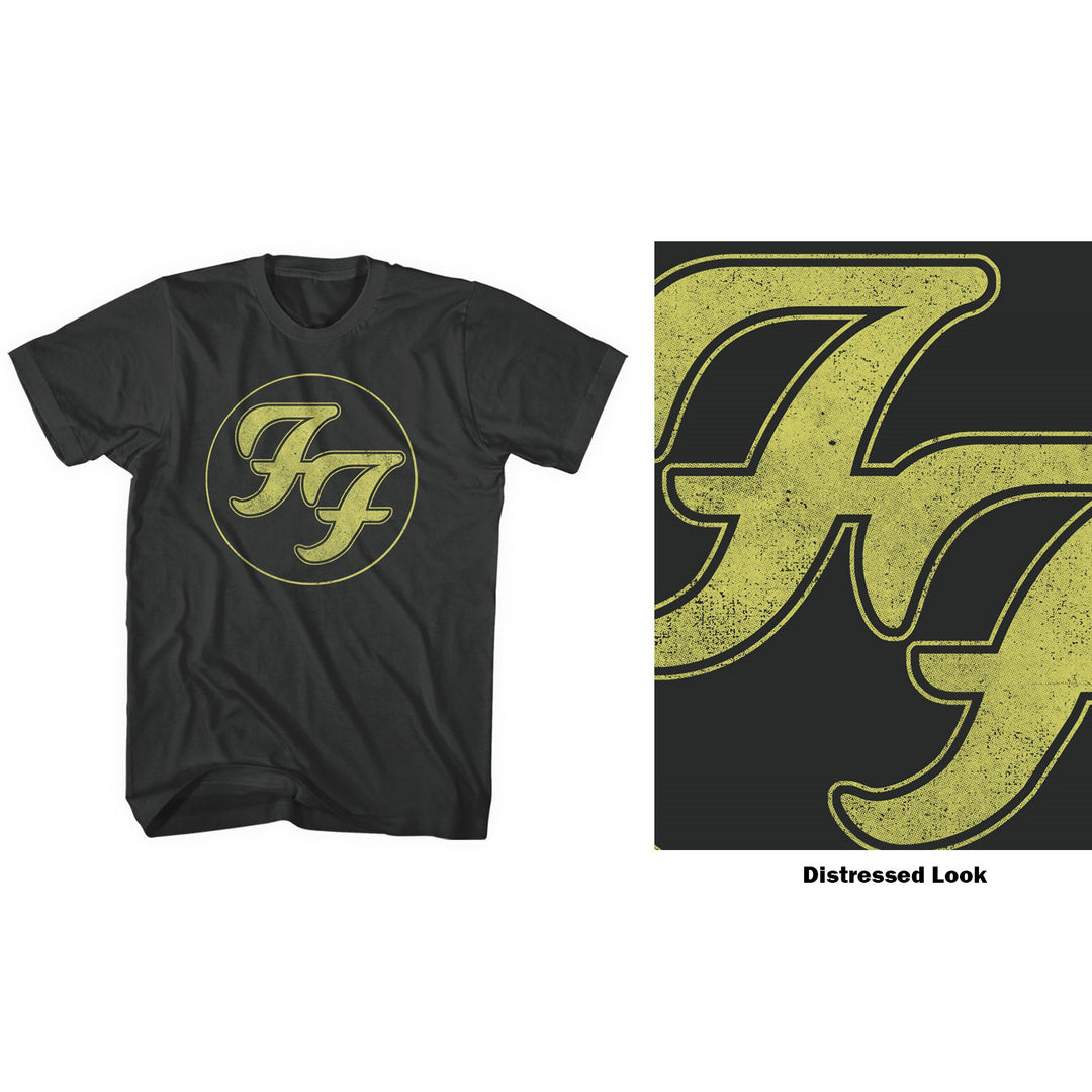 Distressed FF Logo Unisex T-Shirt | Foo Fighters