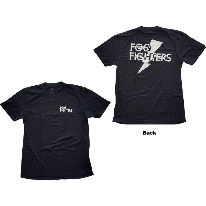 Flash Logo (Back Print) Unisex T-Shirt | Foo Fighters