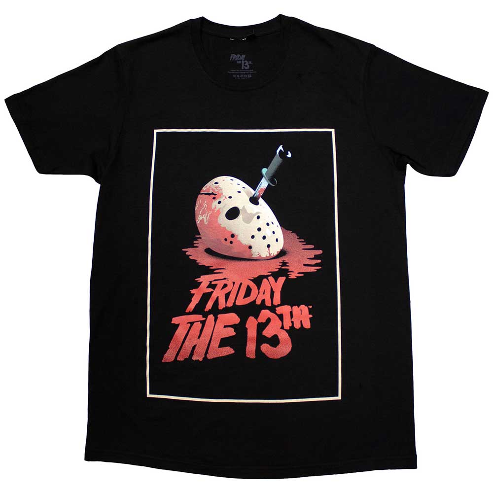 Friday the 13th Unisex T-Shirt: Jason Blood Mask