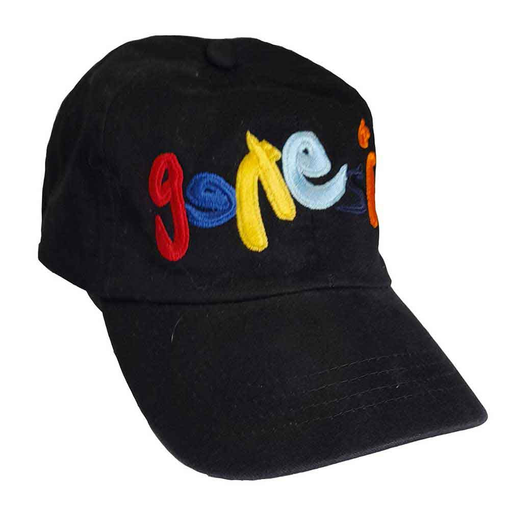 Genesis Unisex Baseball Cap: Logo (Black)