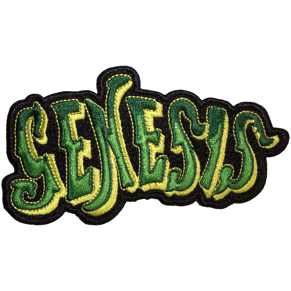 Genesis Standard Patch: Classic Logo Cut-Out Green (Green)