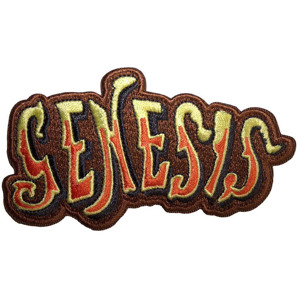 Genesis Standard Patch: Classic Logo Cut-Out Orange (Orange)