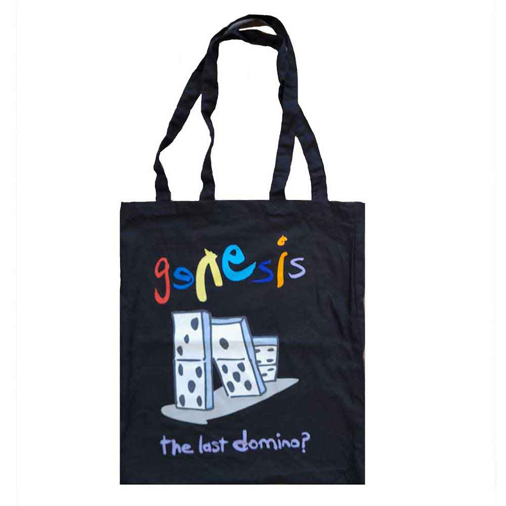 Genesis  Cotton Tote Bag: The Last Domino? (Black) (Ex-Tour)