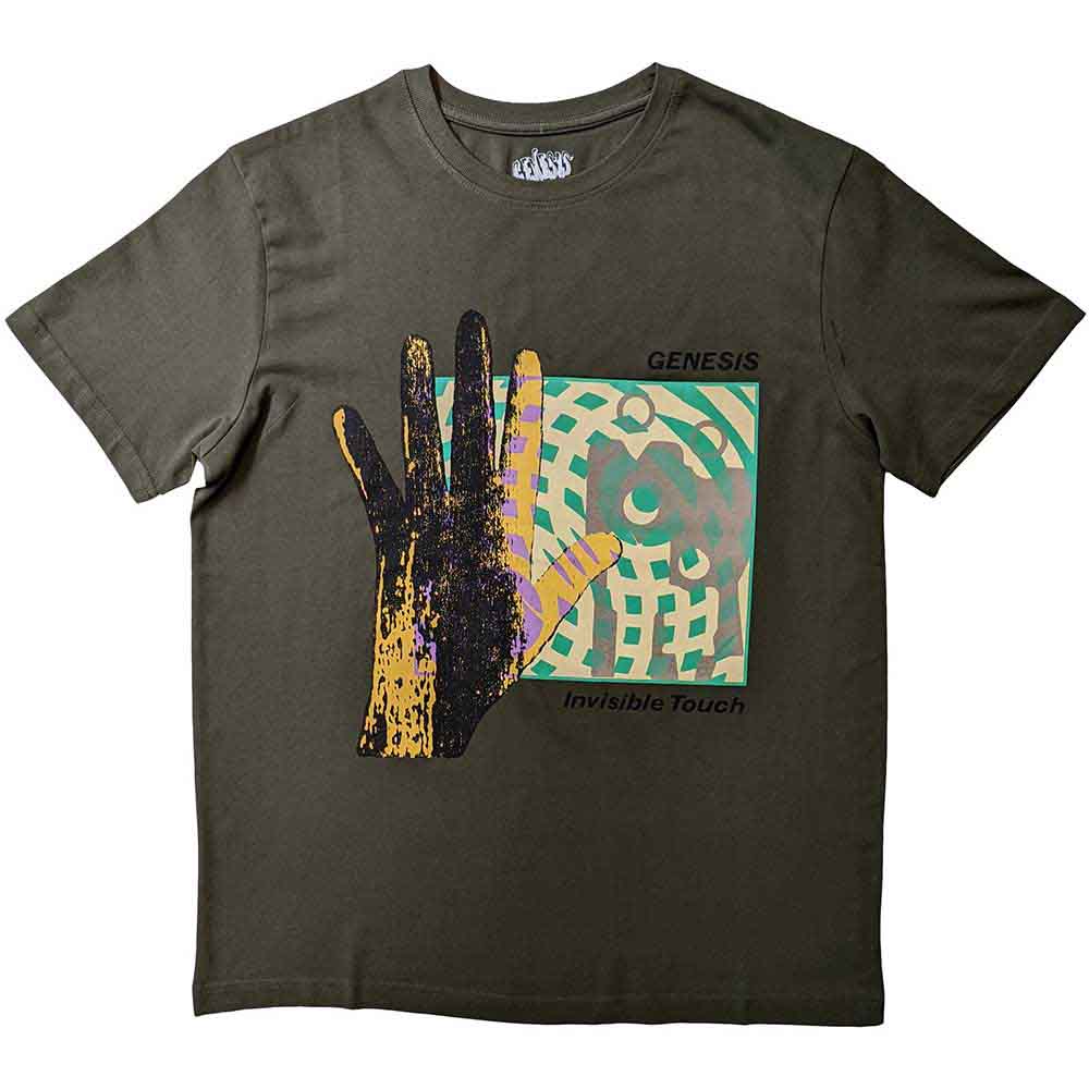 Genesis Unisex T-Shirt: Invisible Touch (Green)