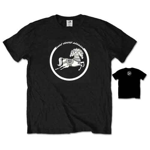 George Harrison Unisex T-Shirt: Dark Horse (Black) (Back Print)