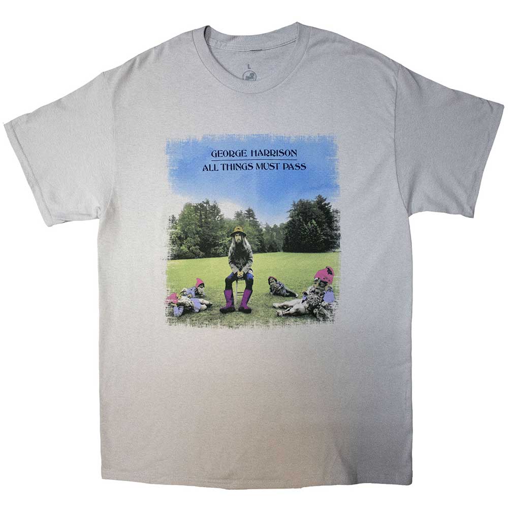 George Harrison Unisex T-Shirt: All Things Must Pass (Grey)