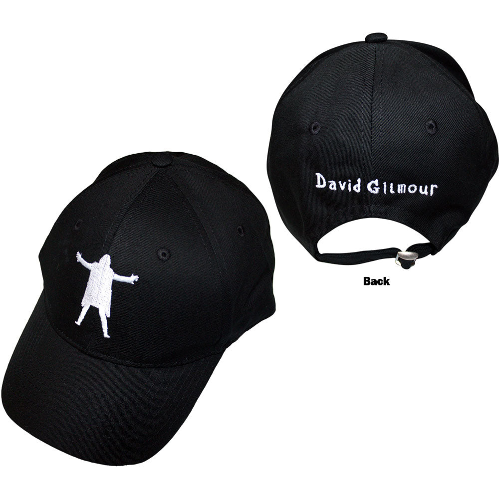 David Gilmour Unisex Baseball Cap: Luck & Strange (Black) (Ex-Tour)