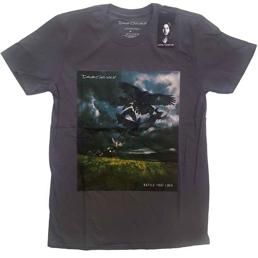 David Gilmour Unisex T-Shirt: Rattle That Lock (Charcoal Grey)