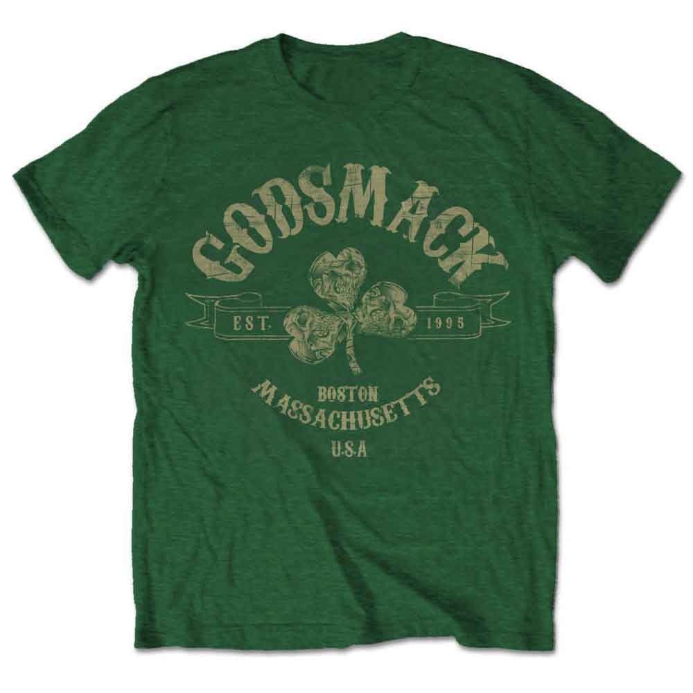 Godsmack Unisex T-Shirt: Celtic (Forest Green)