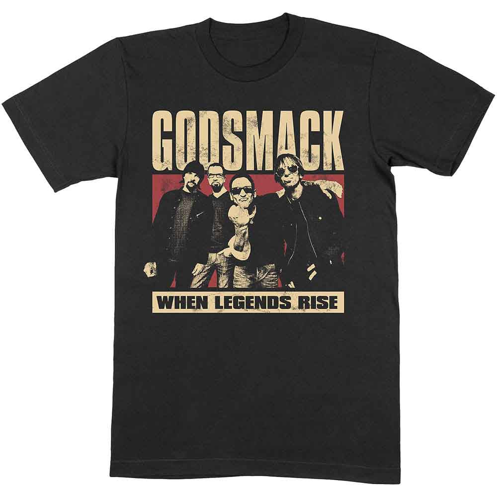 Godsmack Unisex T-Shirt: Legends Photo (Black)