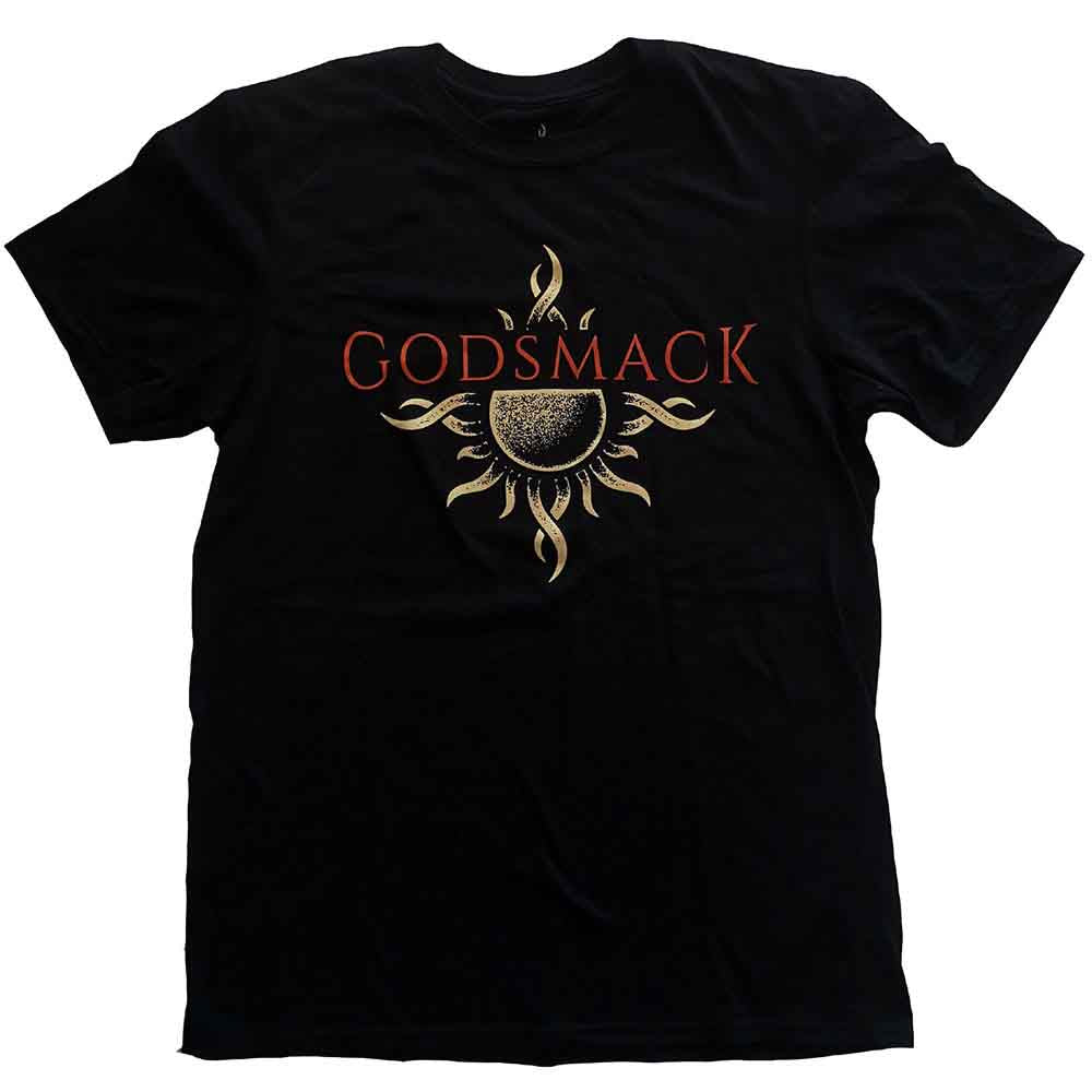 Godsmack Unisex T-Shirt: Sun Logo (Black)