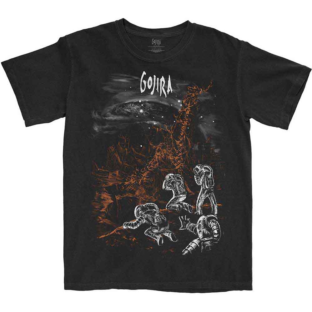 Gojira Unisex T-Shirt: Eiffel Falls (Black)