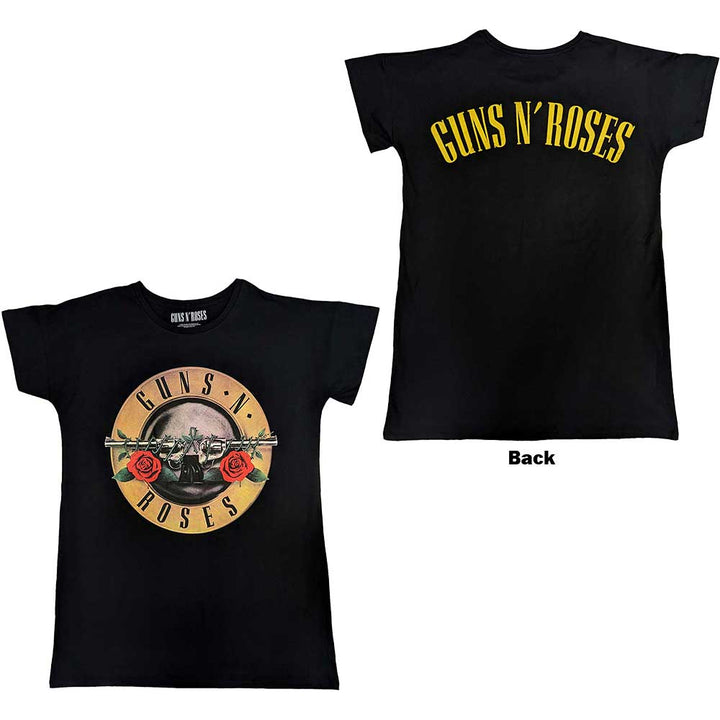Classic Logo (Back Print) Ladies Nightdress | Guns N' Roses